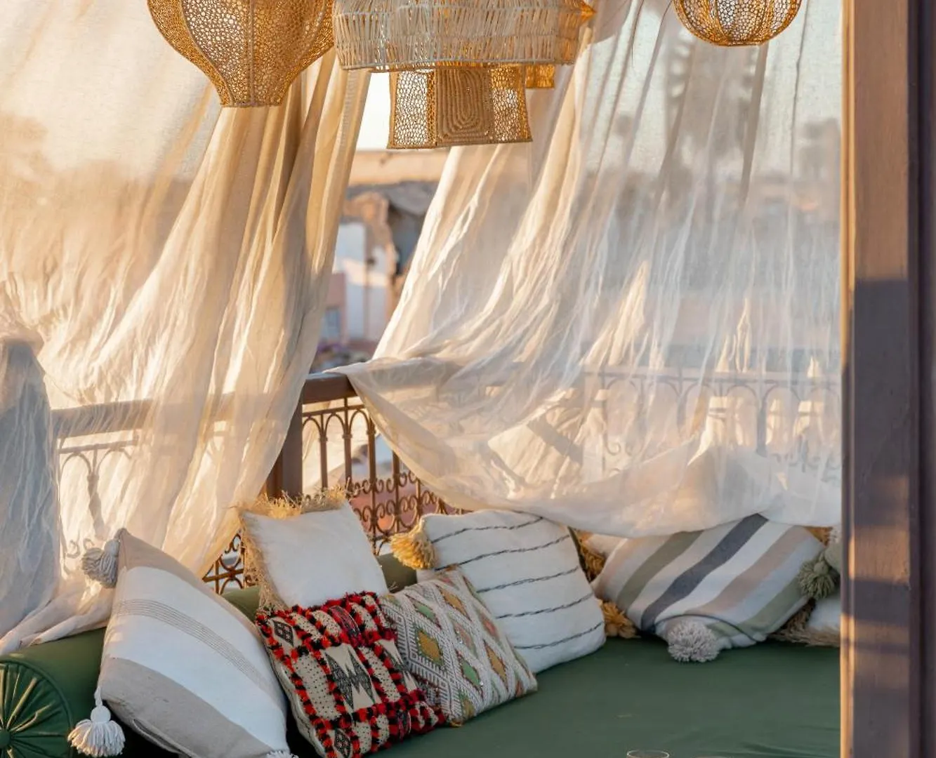 Bed and Breakfast Dar Beija à Marrakesh Couette-café